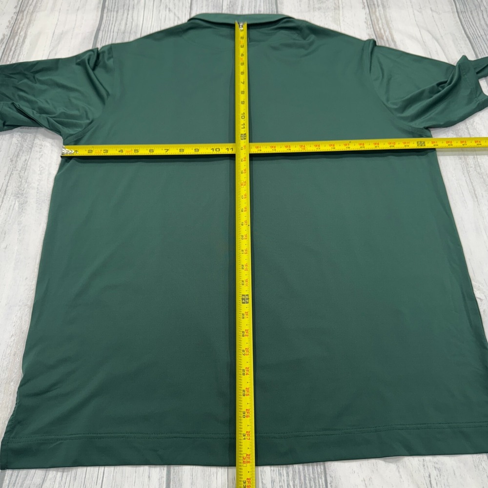 Footjoy Polo Shirt XL Golf Green Casual Mens InnerView - Picture 4 of 8